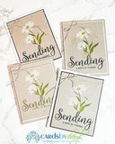 Thank you Cards with the Sending Smiles Bundle Flower Delivery