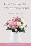 How To Clean Silk Flower Arrangments Flower Delivery