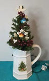 Christmas Floral Arrangement/ Farmhouse Home Decor/ Home Decor/ Office Decor W