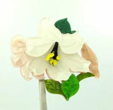 Modern Arcrylic Handmade BROOCH 3D Stunning Lily Flower Floral Statement BN Gift