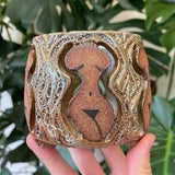 Mini Woman Body Orchid Planter Pot with Holes