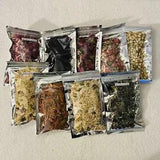New Dried Flowers Box Set Of 9 Packages In Pink Box
