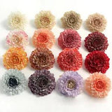 10X Rose Peony Silk Flower Heads Party Shower Wedding Bouquet Garland Home Decor