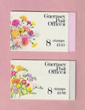Guernsey Mint Booklet Panes. 1992. Flowers. Carnations & Freesias SB45 & 46.
