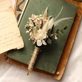 Boutonniere,Preserved Rose, Buttonhole,Pocket Boutonniere, Groom Boutonniere, Boho Boutonniere,Small Boutonniere,Large Boutonniere