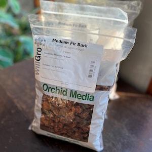 WillGro Medium Fir Bark 3L | Potting Media | Orchid Bark | Aroid | Tropical | Soil Amendments |