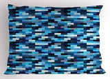 Ethnic Geometry Pillow Sham Decorative Pillowcase 3 Sizes Bedroom Decoration