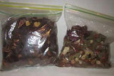 2 large bags of vintage dried rose & misc .flower petals- weddings,etc. 8 ounces