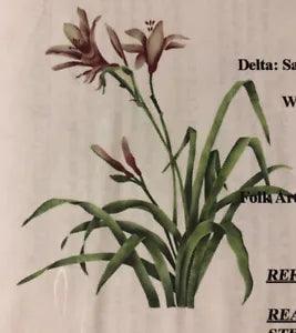 NEW Lifelike Flower LA STENCILWORKS ?#632 Day Lily ?STENCIL Wall Decor