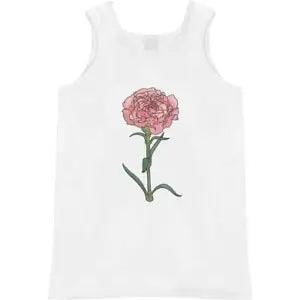 'Carnation Flower' Adult Vest / Tank Top (AV038507)