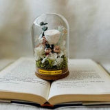 Petite Glass Dome | Everlasting Flowers | Forever Love Gift | 100% Natural