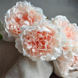 Peach Large Peonies Real Touch Peonies DIY Silk Wedding Centerpieces Wedding Bouquets