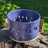 Purple orchid pot, mothers day gift, housewarming gifts, birthday present, gifts for her, plant lover