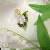 Lily of the valley brooch new women's flower brooches pins