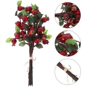 Berry Branch Bluebonnet Flowers Artificial Decor for Bedroom Dried