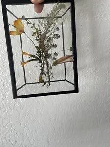 CUSTOM MADE DRY FLORAL BOUQUET FRAMED