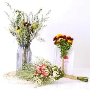 Dried Flower Bouquet Romantic Wedding Ornament Home Decor