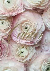 Paris in Bloom Notebook (Ranunculus) by Georgianna Lane: New
