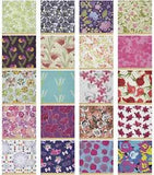 Ambesonne Floral Yellow Microfiber Fabric by The Yard for Arts and Crafts