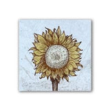 Sunflower | Custom Art Tile | Original Design | Table Decor | Home Decor | Country Decor |