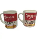 Carnation Hot Cocoa Mix Just Add Water Coffee Mug Chocolate Cup Ceramic Vintage