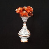 Copper Floral Arrangement, Copper Vase, Gift For Her, Anniversary Wife, Wedding Gift, Gift For Women, Unique Home Decor, Christmas Gifts