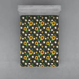 Botanical Flower Fitted Sheet Cover with All-Round Elastic Pocket in 4 Sizes