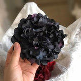 Black Artificial Flowers 10-50pcs Artificial Peony Flower Heads with Stems 5.12inch for Wedding Bouquets Centerpieces Home Decor
