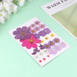 29 Pcs Fake Plants DIY Resin Leaves Hand Craft Supplies Plastic Flowers
