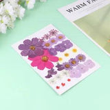 29 Pcs Fake Plants DIY Resin Leaves Hand Craft Supplies Plastic Flowers