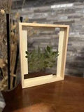 Beige Pressed Flower(greenery) Art