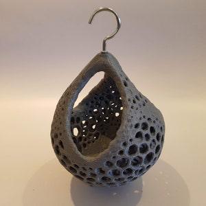 Hanging Orchid Pot, 3D printed physical item.