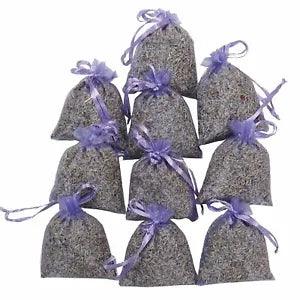 Lavender Sachets - 10 Bags Pack - Perfect for the house or to give as gift