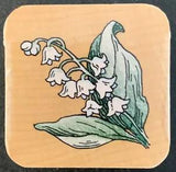 Stampendous Wildflower Nestling Lily Of The Valley Rubber Stamp