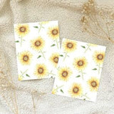 Sunflower Watercolour Card Postcard Snail Mail