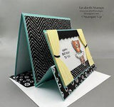 Stampin' Up Zany Zoo Double Easel Birthday Card Video Tutorial Flower Delivery