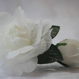 IN SALE white roses 1 DOLLAR,Vintage 80s,corsage making roses,white floral garnish,vintage millinery flower trims,wedding decorative flowers