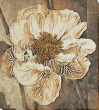 DIY Bead Embroidery Kit Peony-2 Flower Beaded stitching needlepoint beadwork