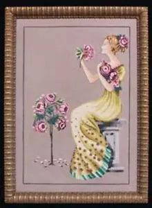 Peony Garden MD-111 by Mirabilia cross stitch pattern