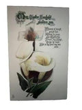 Easter Postcard Calla Lily Raphael Tuck EXC Condition