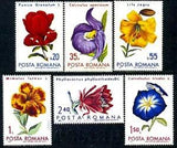 1971 Morning-glory,Cactus,Lily,Pomegranate, orchid,Flowers,Romania,Mi.2940,MNH