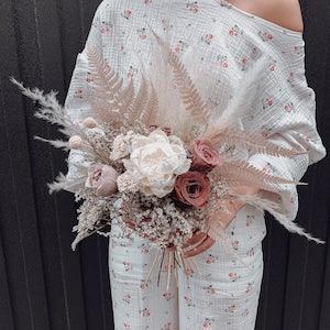Everlasting bunch for bridesmaids, dried flowers bouquets, custom made bridal bouquet, eco friendly preserved flowers, long lasting wedding