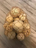 Home Decor Decorative Bowl NATURAL Ornaments NWT