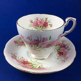Paragon English Flowers - Carnations - Bone China Tea Cup And Saucer