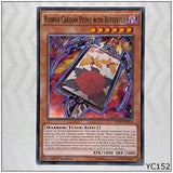 Flower Cardian Peony with Butterfly - INOV-EN014 - Common 1st Yugioh (A) (YC152)