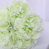5pcs Silk Peonies Artificial Flowers White Wedding Home Decor Bouquet...