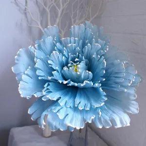 Large Artificial Peony Flower Wedding Arch Decoration Fake Flower Window...