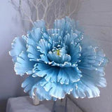 Large Artificial Peony Flower Wedding Arch Decoration Fake Flower Window...