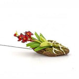 Miniature orchid Dollhouse flowers Fairy garden miniatures