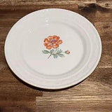 Vtg KPM Berlin Germany Porcelain Hand-Painted Carnation Flower 6" Plate / Dish